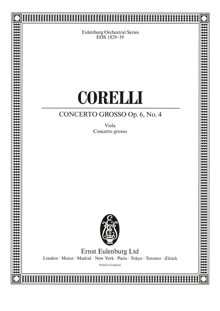Concerto grosso D-Dur op. 6/4